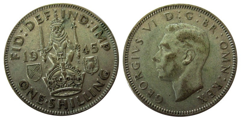 One Shilling AR
Great Britain, 1945