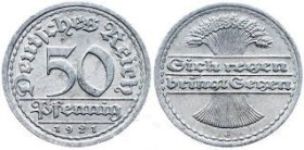 50 Pfennig AL
Germany, 1921 J