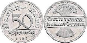 50 Pfennig AL
Germany, 1922 D