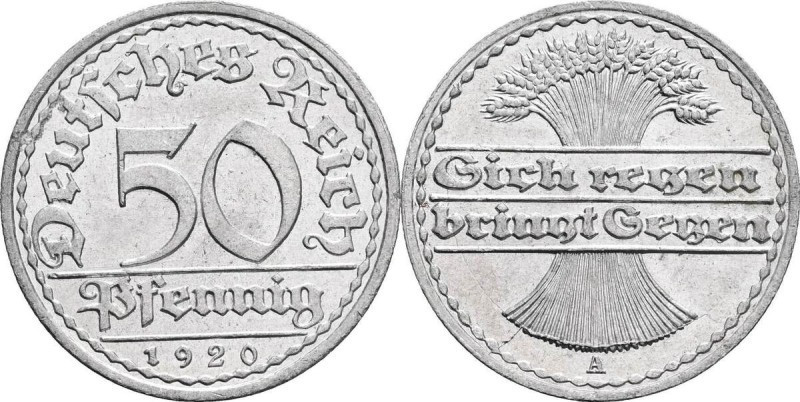 50 Pfennig AL
Germany, 1920 A