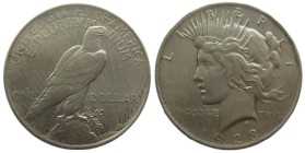 1 Dollar AR
Peace Dollar, 1923
Silver 900/1000
38 mm, 26,73 g
KM# 150