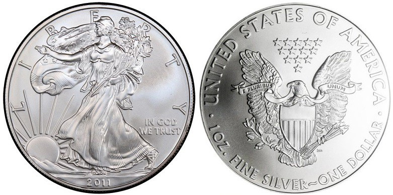 1 Oz AR
USA, Walking Liberty, 2011
31,10 g