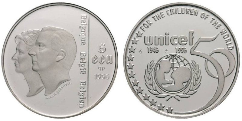 5 ECU AR
Belgium, UNICEF, 1997