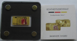 10 Euro, Gold 999/1000
