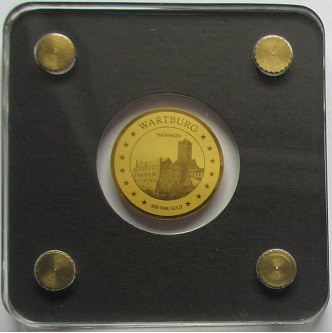 1/500 Oz, Germany, Wartburg, Gold 999/1000