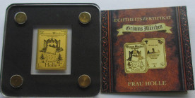 1/500 Oz, Germany, Grimms Märchen, Frau Holle, Gold 999/1000