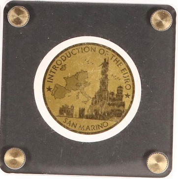 1/200 Oz, Gold 999/1000, Congo, Introduction of the Euro