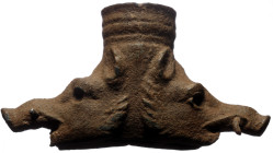 Object made of bronze in form of a boar, Roman, 1st-3rd century AD
L. 10 cm, H. 6 cm; 63 g