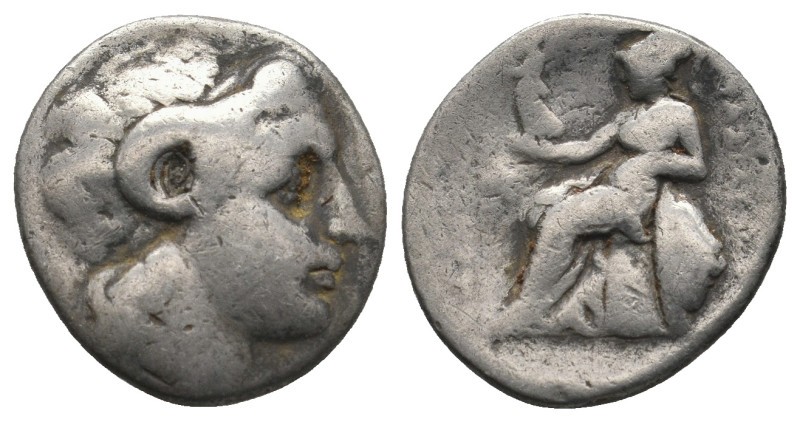 KINGS OF THRACE (Macedonian). Lysimachos (305-281 BC). AR Drachm.

Obv: Diadem...