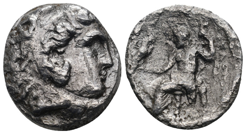 SELEUKID KINGDOM. Seleukos I Nikator (312-281 BC). Fourree Tetradrachm. 

Obv: H...