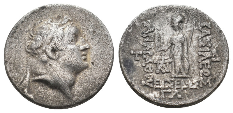 KINGS OF CAPPADOCIA. Ariarathes V Eusebes Philopator (Circa 163-130 BC). Drachm....