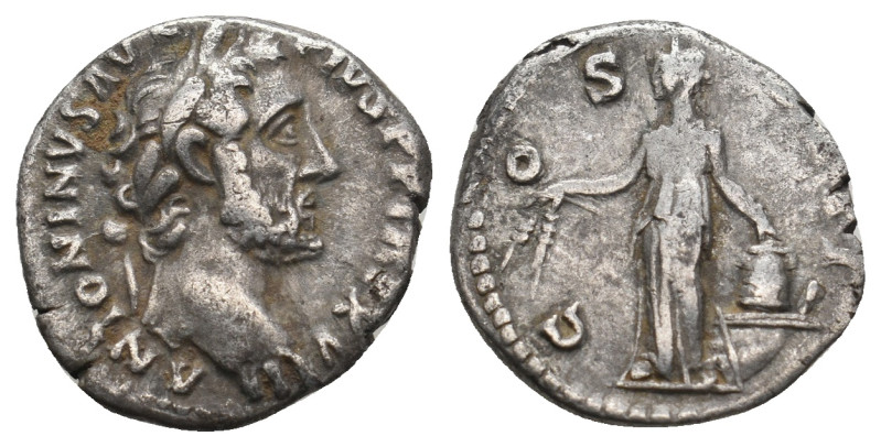 ANTONINUS PIUS (138-161). Denarius. Rome.

Obv: ANTONINVS AVG PIVS P P TR P XVII...