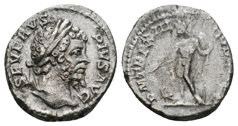 SEPTIMIUS SEVERUS (193-211). Denarius. Rome.

Obv: SEVERVS PIVS AVG.
Laureate he...