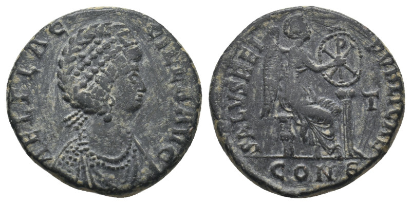 AELIA FLACILLA (Augusta, 379-386/8). Ae. Constantinople.

Obv: AEL FLACILLA AVG....