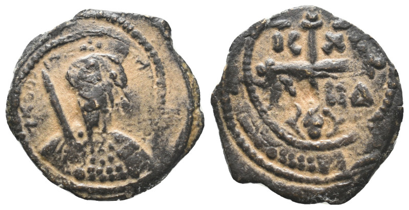 CRUSADERS. Antioch. Tancred (Regent, 1101-1103 & 1104-1112). Follis.

Obv: Facin...