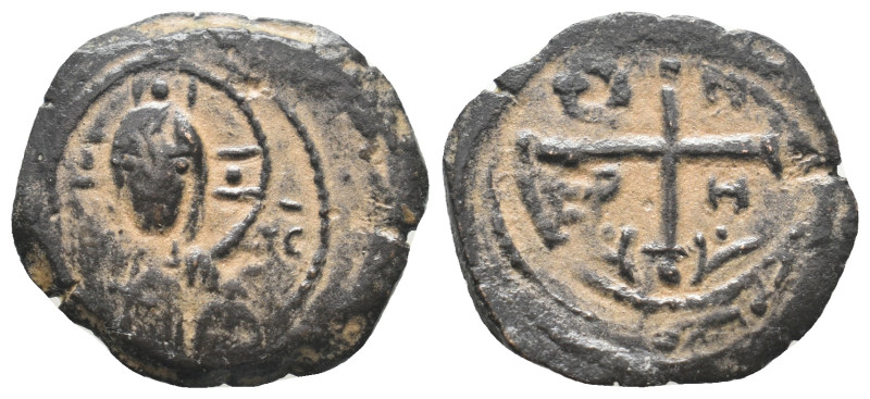 CRUSADERS. Antioch. Tancred (Regent, 1101-1103; 1104-1112 AD). Follis.

Obv: IC ...