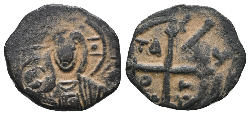 CRUSADERS. Antioch. Tancred (Regent, 1101-1103; 1104-1112 AD). Follis.

Obv: IC ...