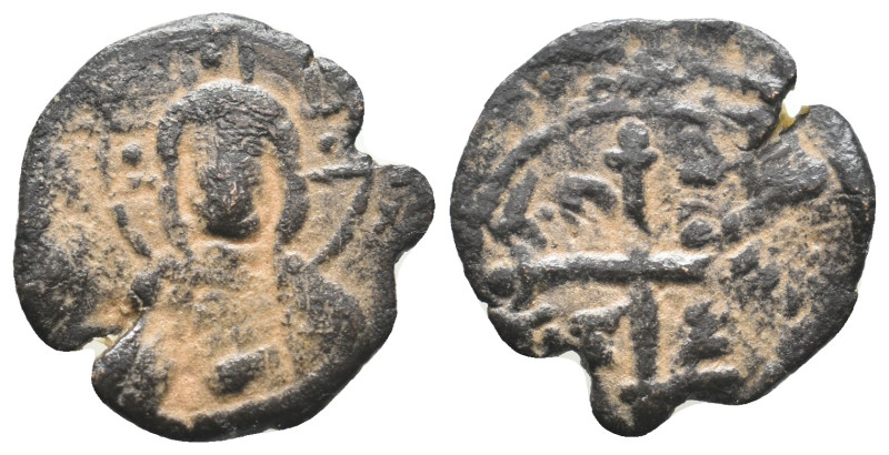 CRUSADERS. Antioch. Tancred (Regent, 1101-1103; 1104-1112 AD). Follis.

Obv: IC ...