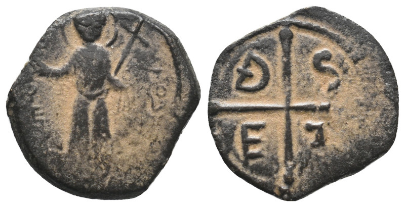 CRUSADERS. Antioch. Tancred. (Regent, 1101-1103, 1104-1112).Follis. Third type. ...