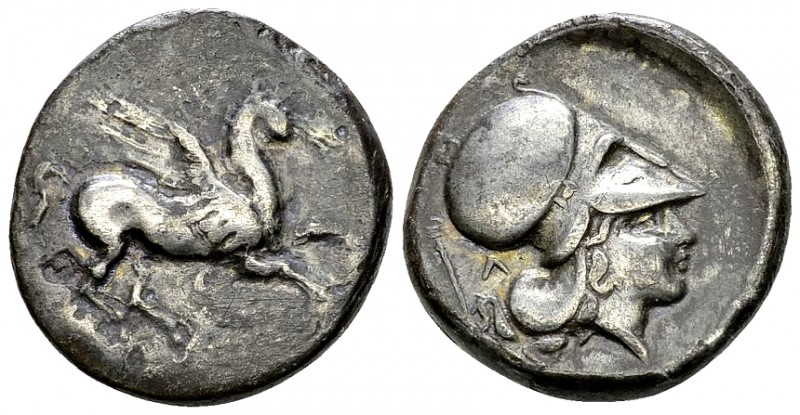 Leucas AR Stater, c. 300 BC 

Leucas, Acarnania. AR Stater (21 mm, 8.00 g), c....