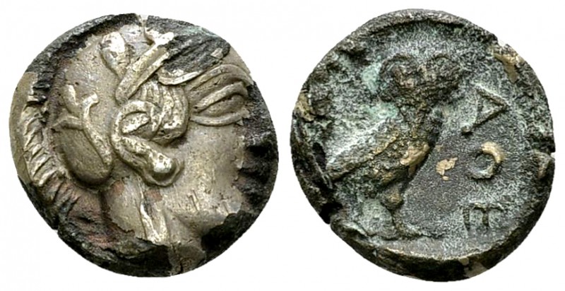 Athens fourrée Drachm, c. 454-404 BC 

Attica, Athens. Fourrée Drachm (13-14 m...