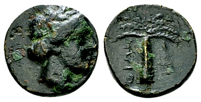 Halieis Chalkous, c. 340-330 BC. 

Argolis, Halieis. AE Chalkous (11 mm, 1.51 ...