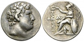 Eumenes I AR Tetradrachm, Pergamon 

Kings of Pergamon. Eumenes I (263-241 BC). AR Tetradrachm (30 mm, 16.65 g). In the name of Philetairos. Pergamo...