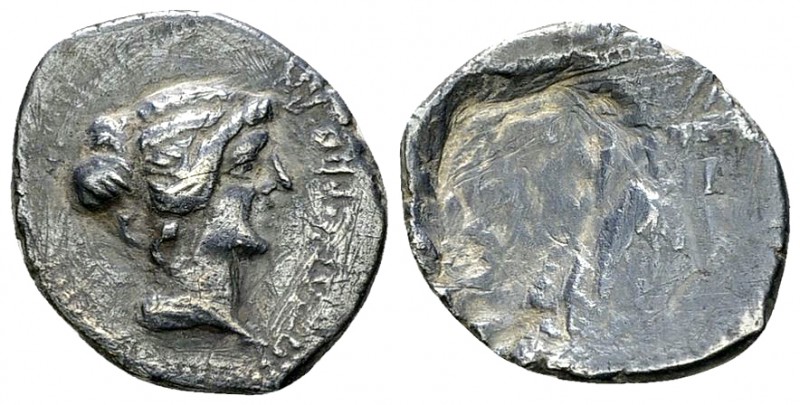M. Porcius Cato AR brockage denarius, 47/46 BC 

M. Porcius Cato. AR Denarius ...