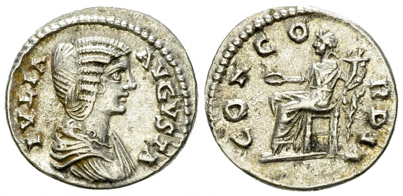Iulia Domna AR Denarius, Laodicea ad Mare 

Septimius Severus (193-211) for Ju...