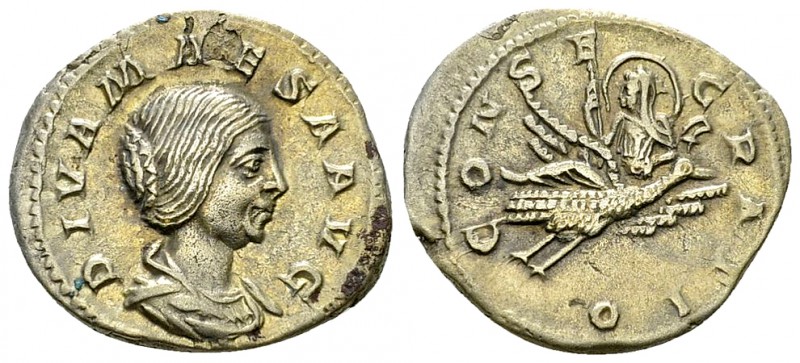 Diva Iulia Maesa AR Denarius, very rare 

Diva Iulia Maesa (+ 224 AD). AR Dena...