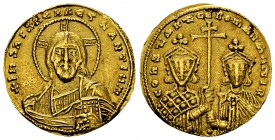 Constantine VII and Romanus II AV Solidus 

Constantine VII Porphyrogenitus and Romanus II (913-959 AD). AV Solidus (20 mm, 4.31 g), Constantinople,...