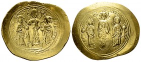 Romanus IV AV Histamenon Nomisma, Constantinopolis mint 

Romanos IV (1068-1071). AV Histamenon Nomisma (24-28 mm, 4.39 g), Constantinopolis mint.
...