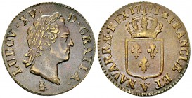 Louis XV, Sol à la vielle tête 1771 V, Troyes 

France, Royaume. Louis XV (1715-1774). Sol à la vielle tête 1771 V (29 mm, 11.01 g), Troyes.
Gad. 2...