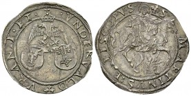 Uri und Unterwalden, AR Cavallotto o.J. 

Schweiz. Uri und Unterwalden, Münzgemeinschaft. AR Cavallotto ("Rössler") o.J. (28 mm, 3.44 g), Mzst. Bell...