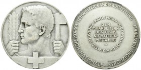 Zürich, AR Medaille 1939, Schweizerische Landesausstellung 

Schweiz, Zürich. AR Medaille 1939 (60 mm, 83.20 g), Schweizerische Landesausstellung. A...