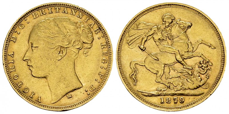Australia AV Sovereign 1879 M, Melbourne 

Australia. Victoria (1837-1901). AV...