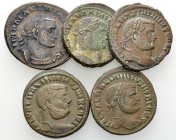 Lot of 5 Roman AE Nummi 

Lot of 5 Roman AE Nummi. 

Almost very fine. (5)

Lot sold as is, no returns.