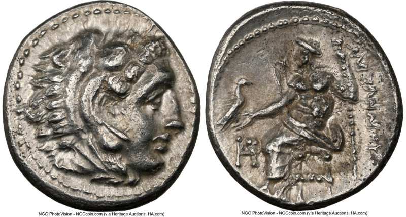 MACEDONIAN KINGDOM. Alexander III the Great (336-323 BC). AR drachm (17mm, 4.30 ...