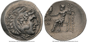PAMPHYLIA. Aspendus. Ca. 212-181 BC. AR tetradrachm (32mm, 1h). NGC Choice VF. Late posthumous issue of Aspendus in the name and types of Alexander II...