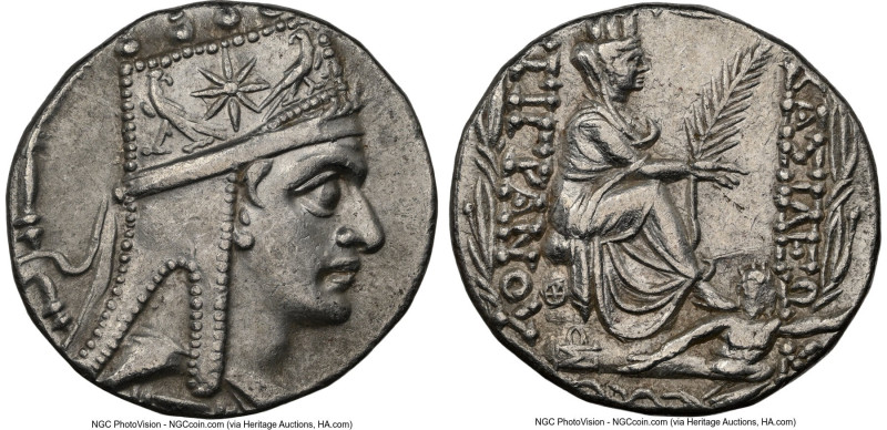 ARMENIAN KINGDOM. Tigranes II the Great (95-56 BC). AR tetradrachm (27mm, 15.87 ...