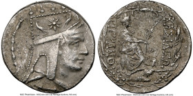 ARMENIAN KINGDOM. Tigranes II the Great (95-56 BC). AR tetradrachm (26mm, 15.50 gm, 1h). NGC Choice XF 4/5 - 2/5. Tigranocerta, ca. 80-68 BC. Diademed...