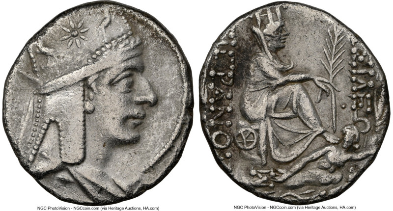 ARMENIAN KINGDOM. Tigranes II the Great (95-56 BC). AR tetradrachm (27mm, 15.79 ...