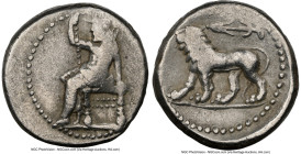 SELEUCID KINGDOM. Seleucus I Nicator, as Satrap (321-281 BC). AR stater (23mm, 15.48 gm, 11h). NGC VF 2/5 - 4/5. Babylon II, the Native or Satrapal wo...