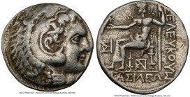 SELEUCID KINGDOM. Antiochus II Theos (261-246 BC). AR tetradrachm (26mm, 9h). NGC Choice VF. Types of Alexander III the Great of Macedon, posthumous i...