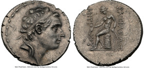 SELEUCID KINGDOM. Antiochus III the Great (222-187 BC). AR tetradrachm (29mm, 16.94 gm, 1h). NGC AU 5/5 - 4/5. Antioch on the Orontes, Series 4, ca. a...