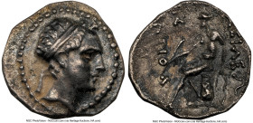 SELEUCID KINGDOM. Antiochus III the Great (222-187 BC). AR drachm (17mm, 4.04 gm, 11h). NGC Choice XF 4/5 - 2/5. Ectabana, Series 4, ca. 220-187 BC. D...
