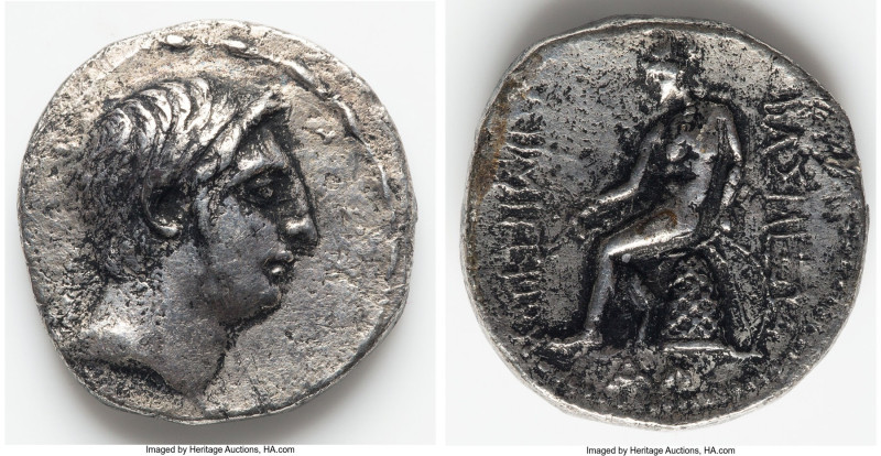 SELEUCID KINGDOM. Demetrius I Soter (162-150 BC). AR tetradrachm (26mm, 15.2 gm,...