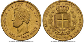 Sardinia. Carlo Alberto gold 20 Lire 1849 (Anchor)-P XF45 NGC, Genoa mint, KM131.2, Fr-1143. HID09801242017 © 2023 Heritage Auctions | All Rights Rese...