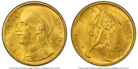 Vittorio Emanuele III gold 50 Lire Anno IX (1931)-R MS65 PCGS, Rome mint, KM71. HID09801242017 © 2023 Heritage Auctions | All Rights Reserved