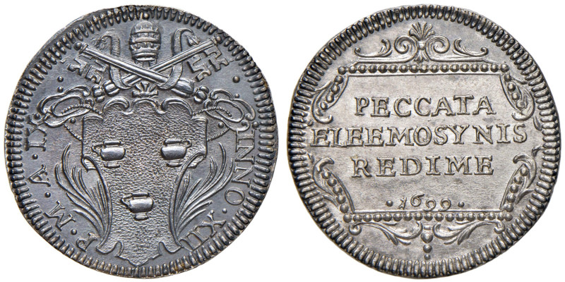 Innocenzo XII (1691-1700) Giulio 1699 An. IX - Munt. 62 AG (g 3,05) R

Status:...